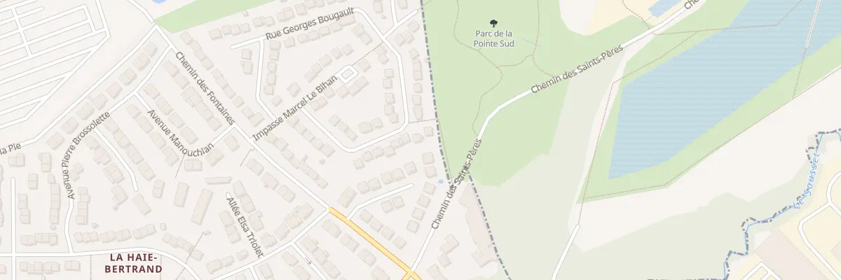 Plan du 59 Rue Georges Bougault à Villepinte