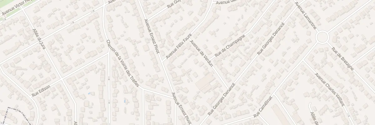 Plan du 4 Av de Verdun à Sevran