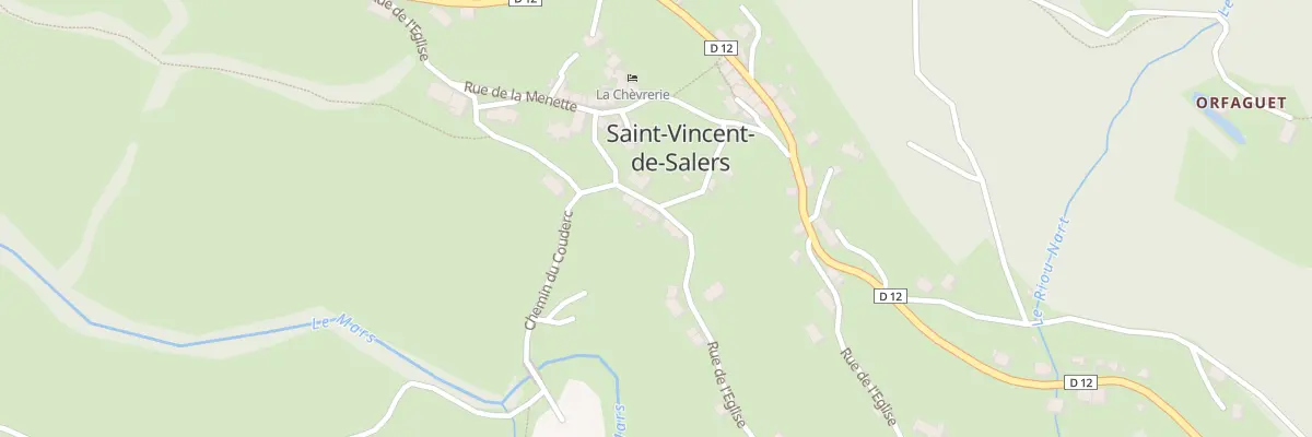 Plan du 5069 Le Bourg à Saint-Vincent-de-Salers