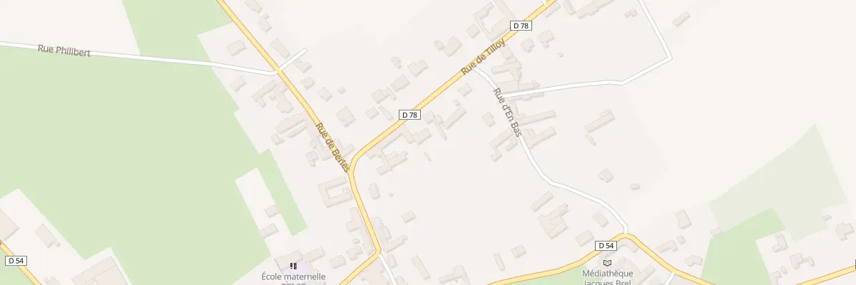 Plan du 4 Rue de Tilloy à Izel-lès-Hameau