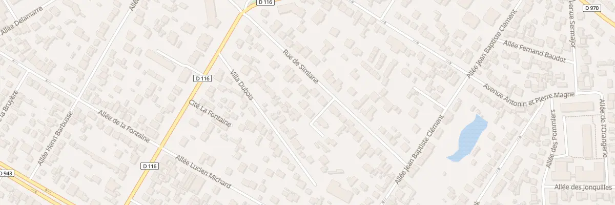 Plan du 52 Rue de Simiane à Livry-Gargan