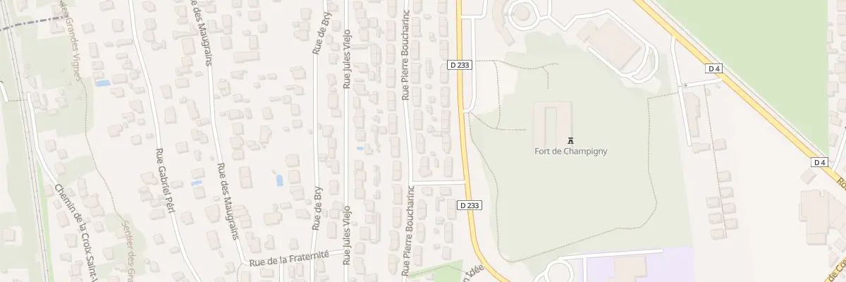 Plan du 44 Rue Pierre Boucharinc à Chennevières-sur-Marne