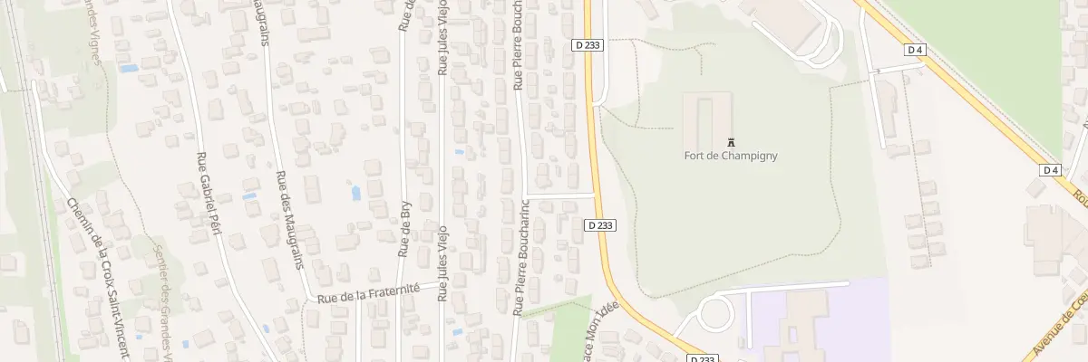 Plan du 38 Rue Pierre Boucharinc à Chennevières-sur-Marne