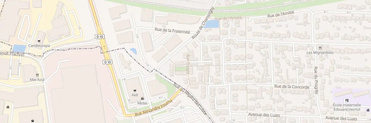 Plan du 7 Rue Condorcet à Villiers-sur-Marne