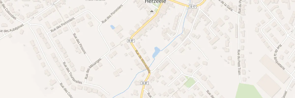 Plan du 167 Rue de Winnezeele à Herzeele
