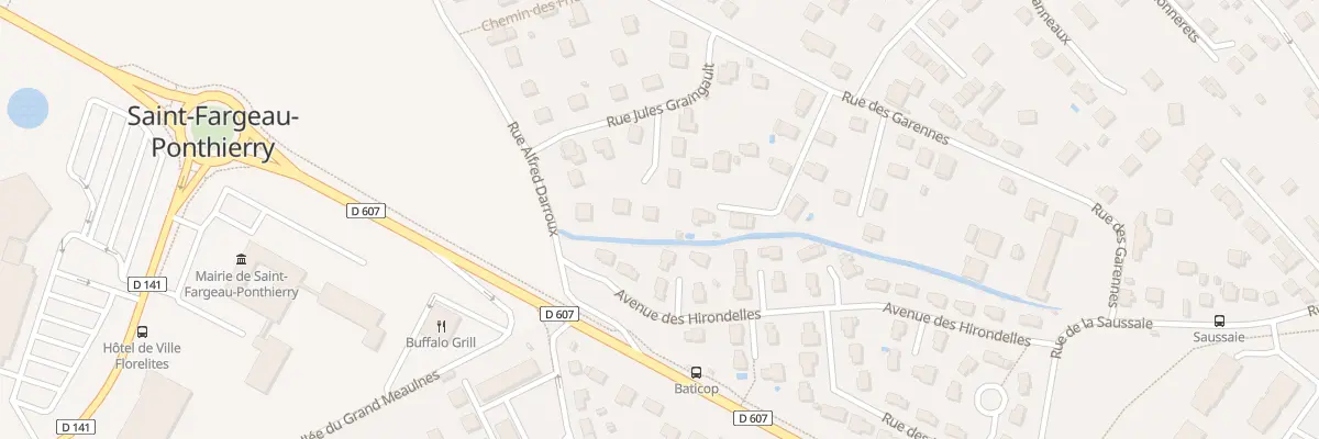 Plan du 9 Rue Jules Graingault à Saint-Fargeau-Ponthierry
