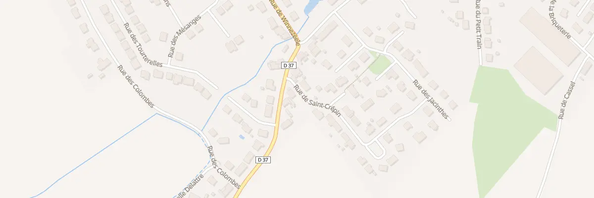 Plan du 303 Rue de Winnezeele à Herzeele