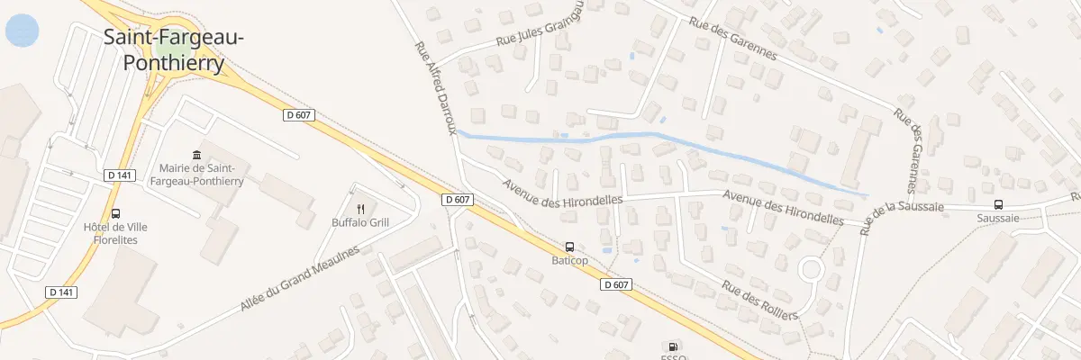 Plan du 2 All des Pinsons à Saint-Fargeau-Ponthierry