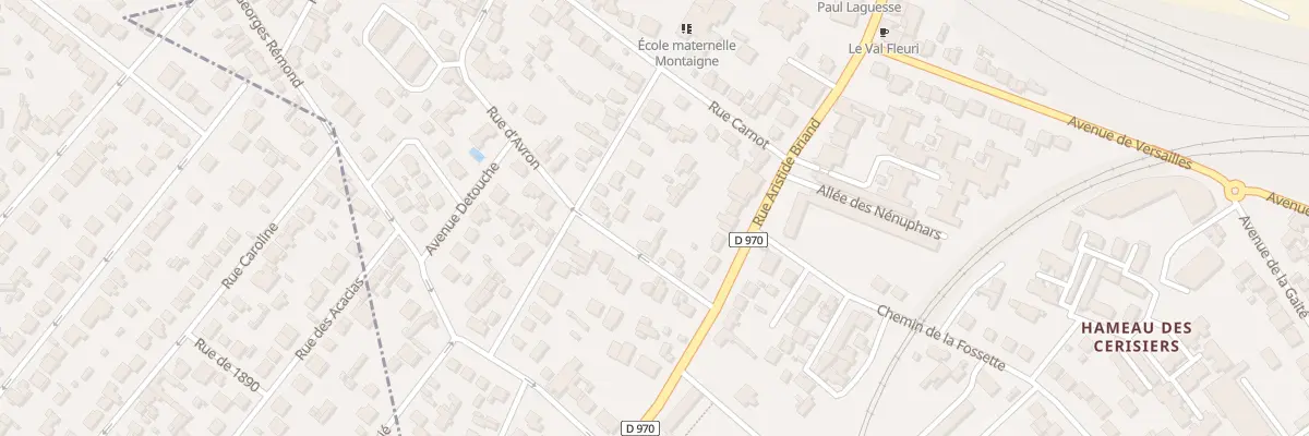 Plan du 10B Rue d’Avron à Gagny