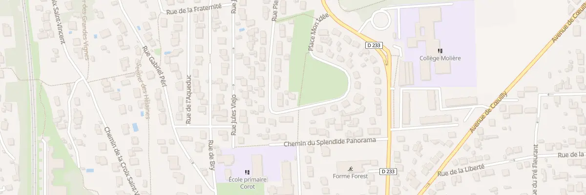 Plan du 2 Rue Pierre Boucharinc à Chennevières-sur-Marne
