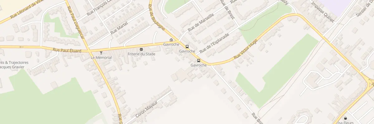 Plan du 301 Rue Victor Hugo à Bruay-la-Buissière