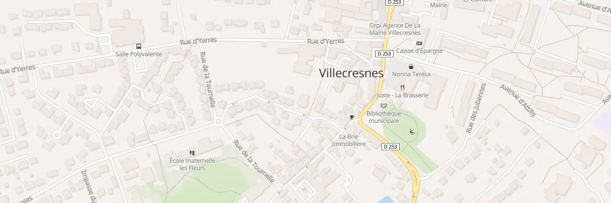 Plan du 26 Rue du Clos Saint Pierre à Villecresnes