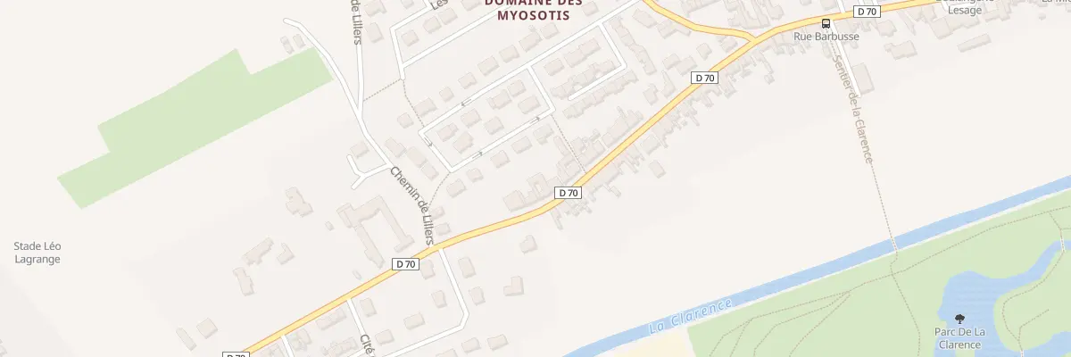 Plan du 326 Rue Gambetta à Lapugnoy