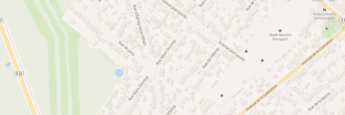 Plan du 45 Rue Marx Dormoy à Quincy-sous-Sénart