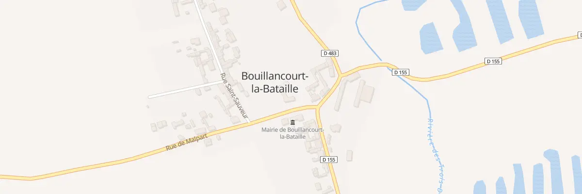 Plan du 5096F Rue de Malpart à Bouillancourt-la-Bataille
