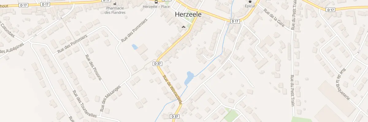 Plan du 63 Rue de Winnezeele à Herzeele