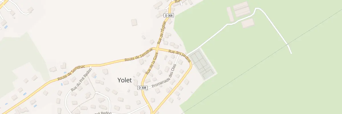 Plan du 2 Prom des Oies à Yolet