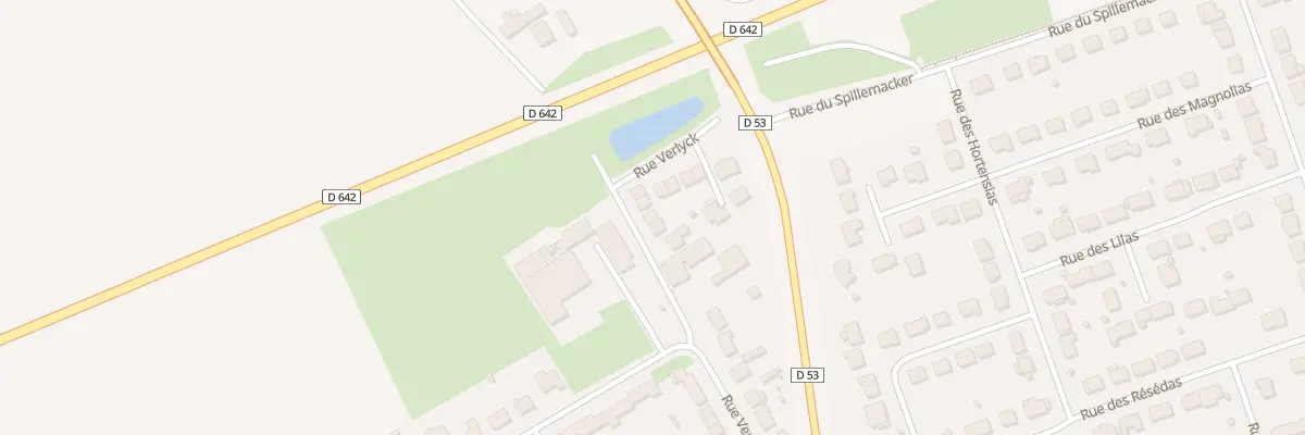 Plan du 162 Rue Verlyck à Hazebrouck