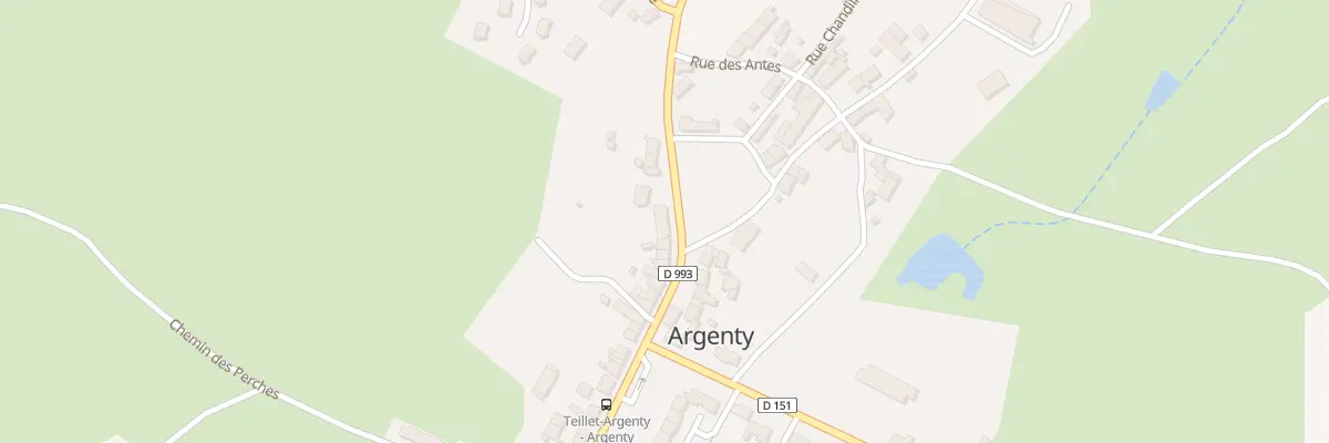 Plan du 34 Gr Grande Rue à Teillet-Argenty