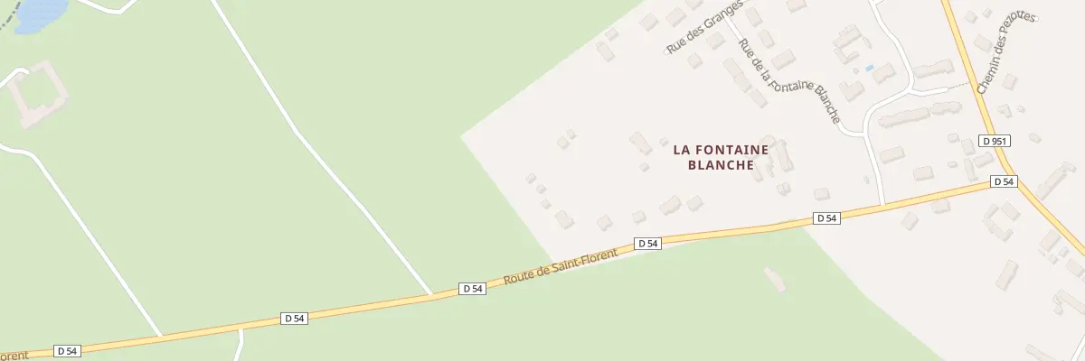 Plan du 5295 Rte de Saint-Florent à Saint-Gondon