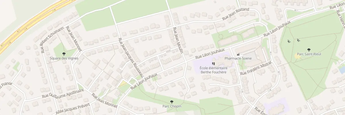 Plan du 72 Rue Léon Jouhaux à Brenouille