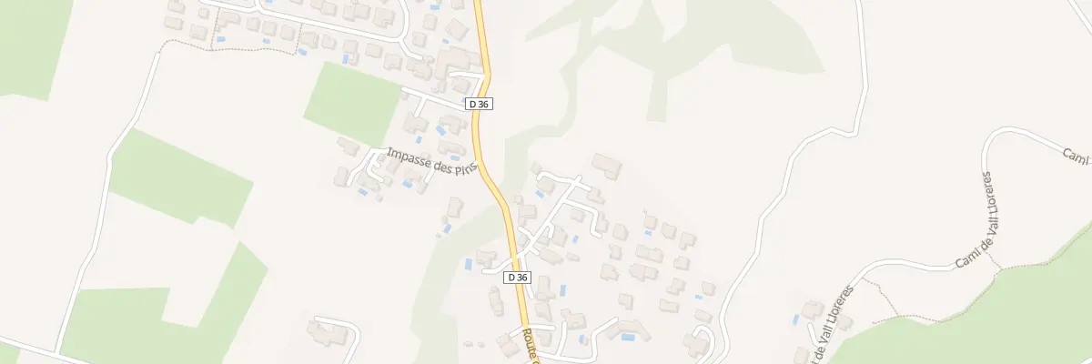 Plan du 5 Rte de Vinca à Rigarda