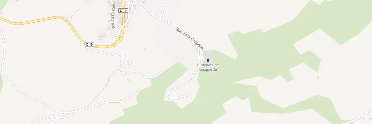 Plan du 17 Rue de la Chapelle à Lesquerde