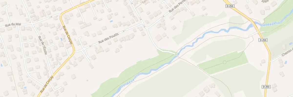Plan du 20 Che de la Vallee à Villecresnes
