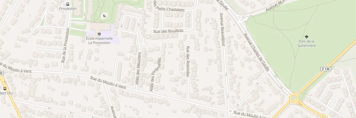 Plan du 13 Rue des Rotondes à Sucy-en-Brie