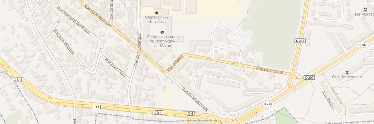 Plan du 45 Rue de la Gaîté à Champigny-sur-Marne
