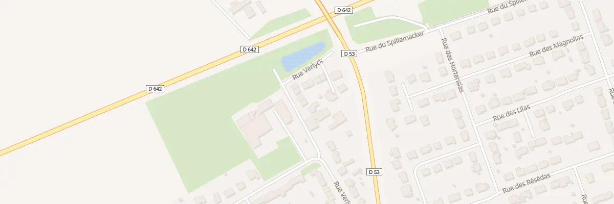 Plan du 160 Rue Verlyck à Hazebrouck
