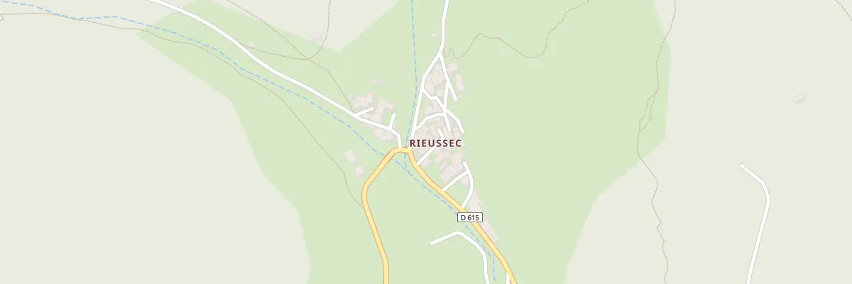 Plan du 7 Hameau de Rieussec à Citou