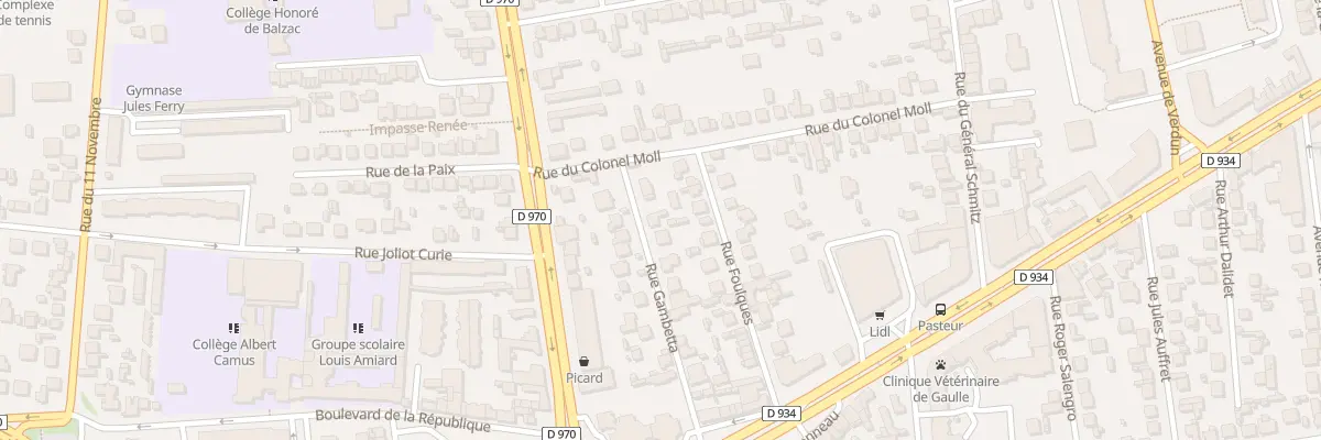 Plan du 44 Rue Gambetta à Neuilly-sur-Marne