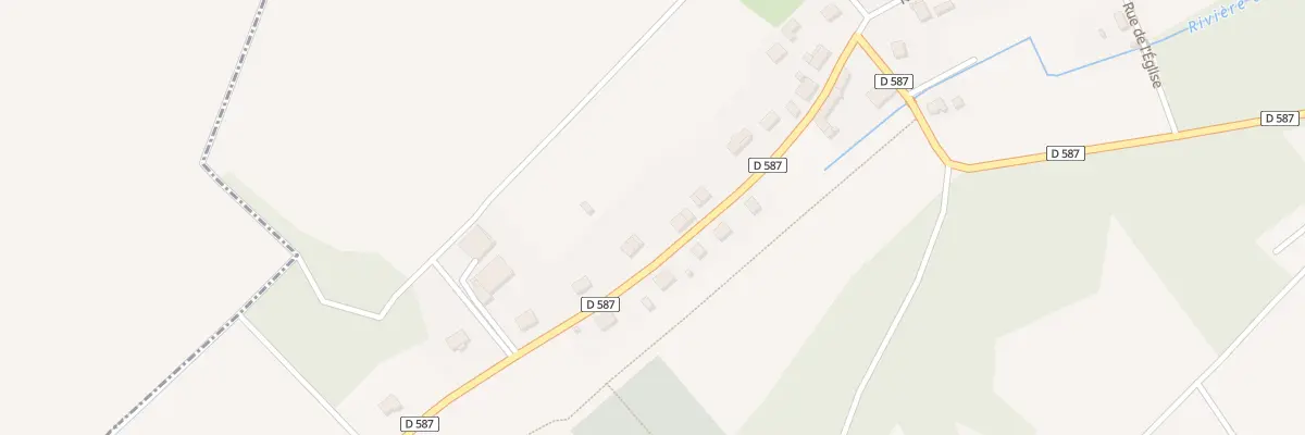 Plan du 24 Rue de la Gare à Dompierre
