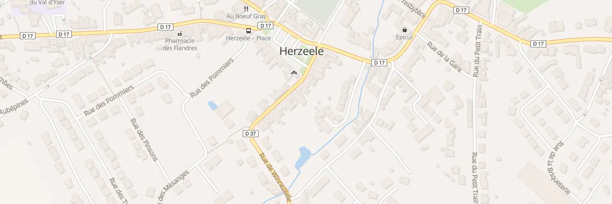 Plan du 25 Rue de Winnezeele à Herzeele