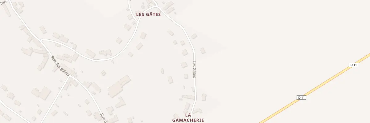Plan du 26 Les Gates à Henrichemont