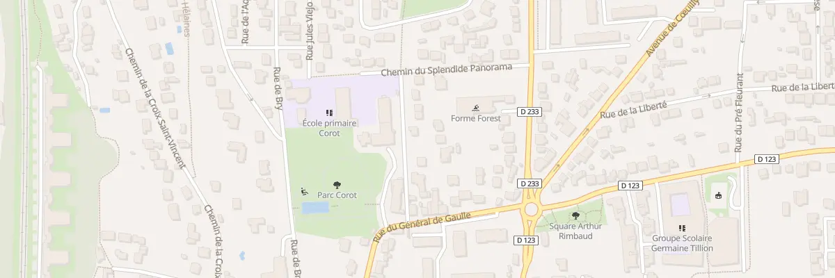 Plan du 3 Rle Colombert à Chennevières-sur-Marne