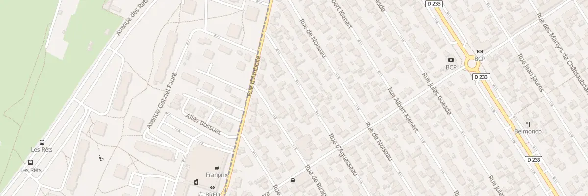 Plan du 101 Rue d’Aguesseau à Ormesson-sur-Marne