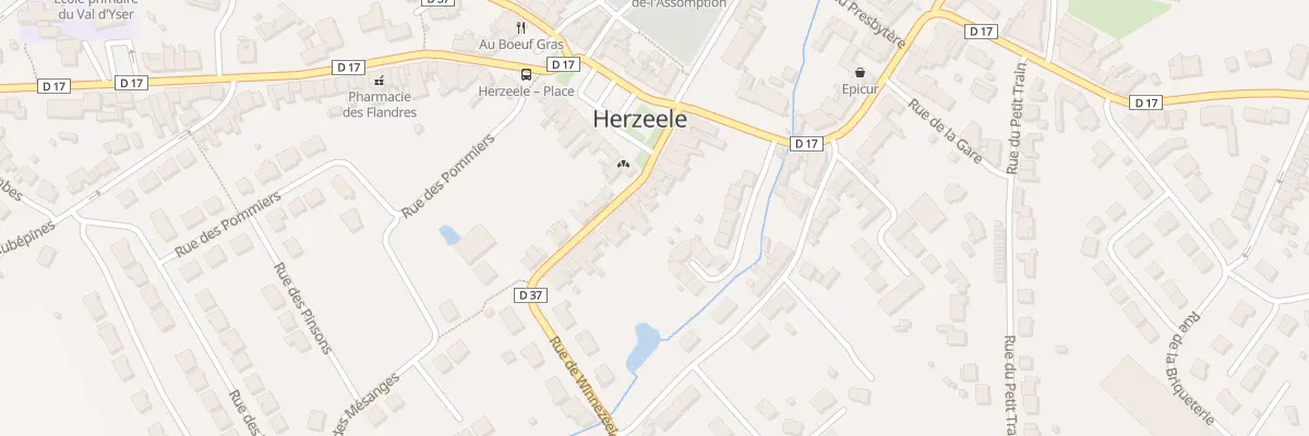 Plan du 15 Rue de Winnezeele à Herzeele