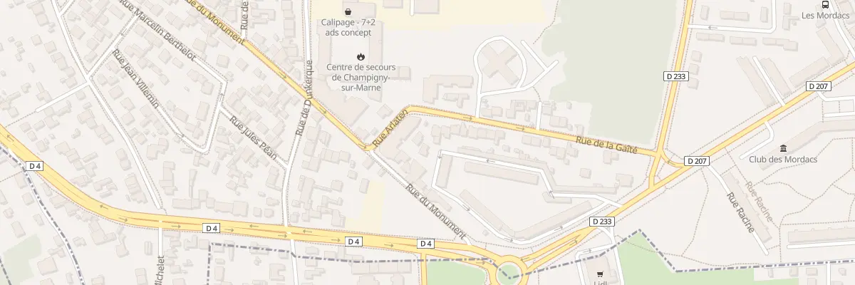Plan du 41B Rue de la Gaîté à Champigny-sur-Marne