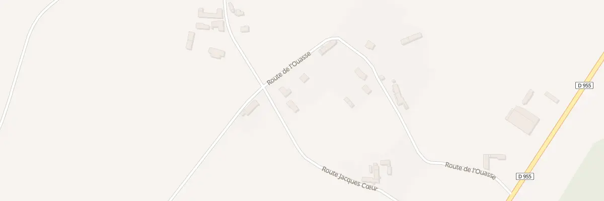 Plan du 9B Rte Jacques Coeur à Soulangis