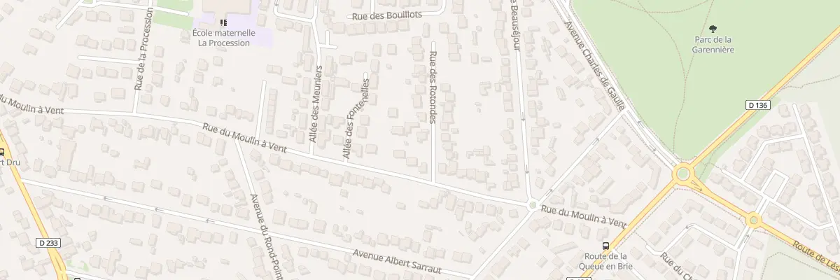 Plan du 3 Rue des Rotondes à Sucy-en-Brie