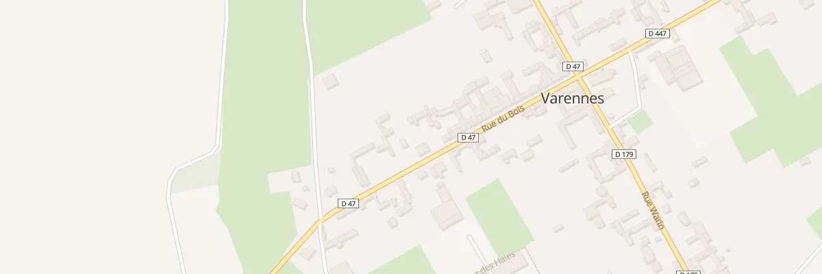 Plan du 16 Rue du Bois à Varennes