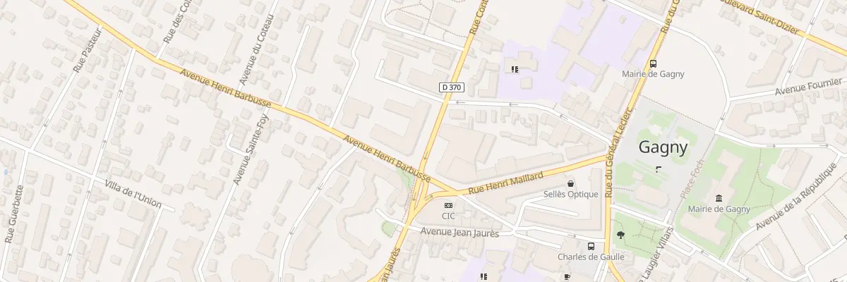 Plan du 3 Rue Contant à Gagny