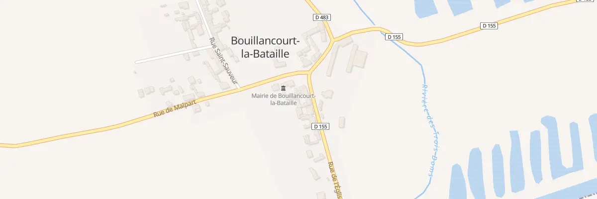 Plan du 6 Rue de l’Église à Bouillancourt-la-Bataille