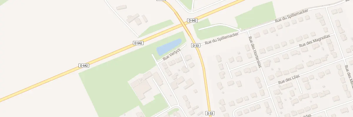 Plan du 172 Rue Verlyck à Hazebrouck