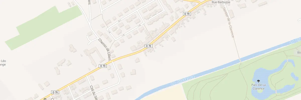 Plan du 335 Rue Gambetta à Lapugnoy