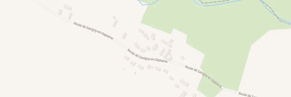 Plan du 865 Rte de Savigny à Osmoy