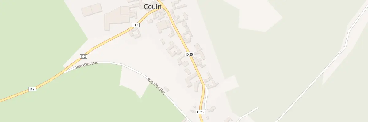 Plan du 42 Rue Principale à Couin