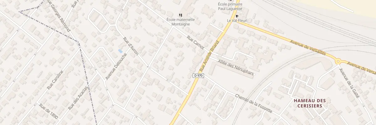 Plan du 66B Rue Aristide Briand à Gagny